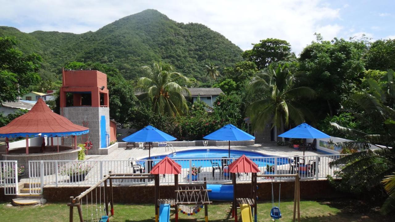 Hotel Posada Del Mar Fresh Water Bay 外观 照片